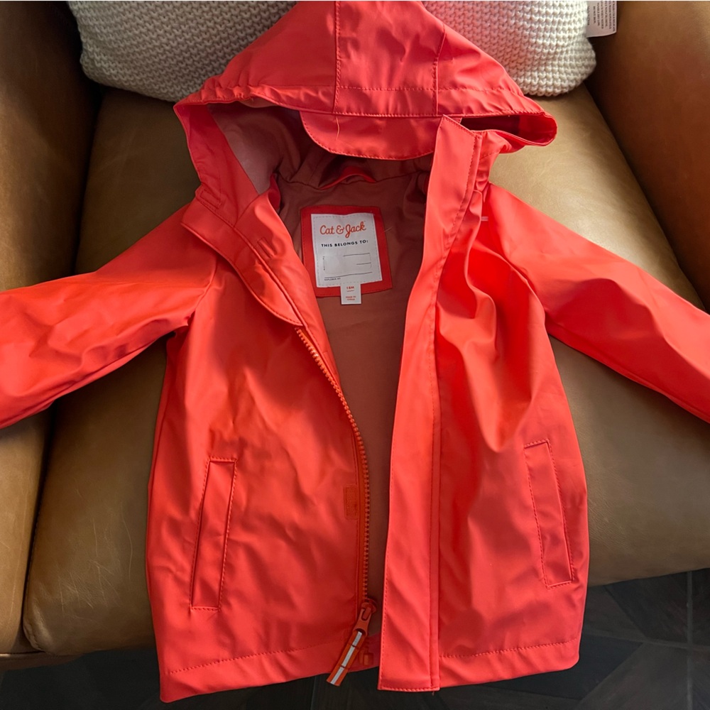 Cat & Jack Toddler Rain Jacket 18 months